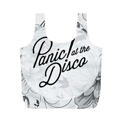 Panic At The Disco Flowers Full Print Recycle Bag (M) from ArtsNow.com Back