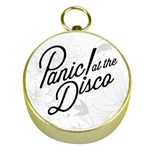 Panic At The Disco Flowers Gold Compass