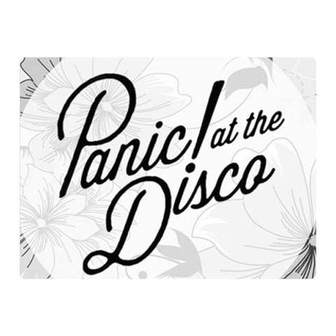 Panic At The Disco Flowers Double Sided Flano Blanket (Mini) from ArtsNow.com 35 x27  Blanket Front
