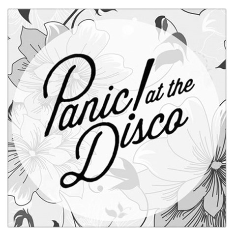 Panic At The Disco Flowers Large Satin Scarf (Square) from ArtsNow.com Front