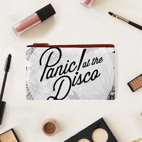 Panic At The Disco Flowers Cosmetic Bag (XS) from ArtsNow.com Front