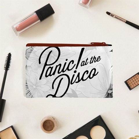 Panic At The Disco Flowers Cosmetic Bag (XS) from ArtsNow.com Back