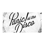 Panic At The Disco Flowers Satin Wrap