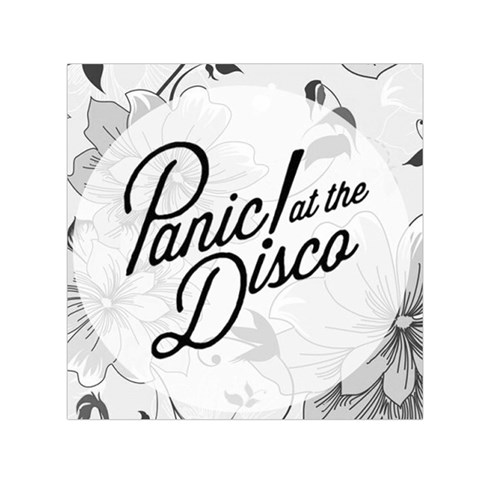 Panic At The Disco Flowers Small Satin Scarf (Square) from ArtsNow.com Front