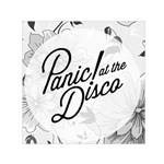 Panic At The Disco Flowers Small Satin Scarf (Square)