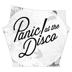 Panic At The Disco Flowers Yoga Cropped Leggings from ArtsNow.com Right