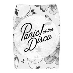 Panic At The Disco Flowers Midi Wrap Pencil Skirt from ArtsNow.com Back