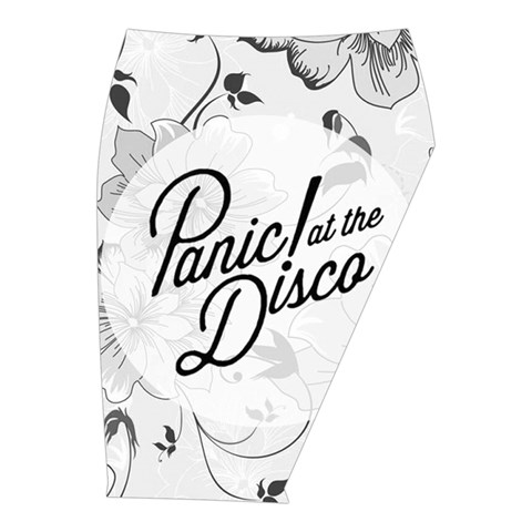 Panic At The Disco Flowers Midi Wrap Pencil Skirt from ArtsNow.com  Front Right 