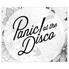 Panic At The Disco Flowers Medium Tote Bag from ArtsNow.com Front