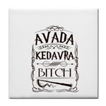Avada Kedavra Bitch Harry  Potter Tile Coaster