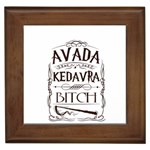 Avada Kedavra Bitch Harry  Potter Framed Tile