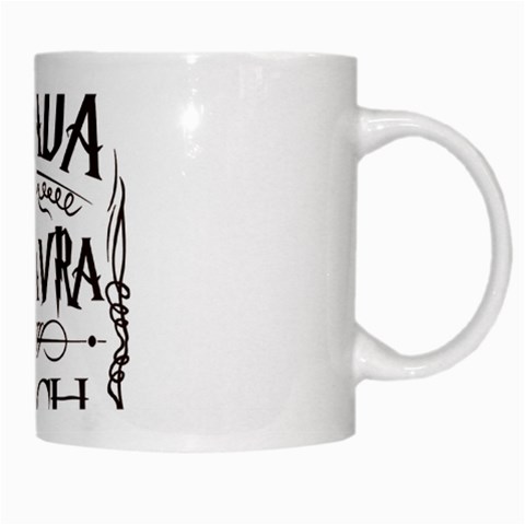 Avada Kedavra Bitch Harry  Potter White Mug from ArtsNow.com Right