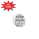 Avada Kedavra Bitch Harry  Potter 1  Mini Magnet (10 pack) 