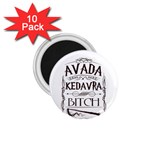 Avada Kedavra Bitch Harry  Potter 1.75  Magnet (10 pack) 