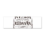 Avada Kedavra Bitch Harry  Potter Sticker (Bumper)