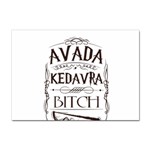 Avada Kedavra Bitch Harry  Potter Sticker A4 (100 pack)