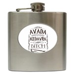 Avada Kedavra Bitch Harry  Potter Hip Flask (6 oz)