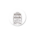 Avada Kedavra Bitch Harry  Potter Golf Ball Marker