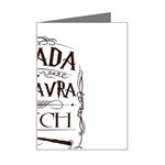Avada Kedavra Bitch Harry  Potter Mini Greeting Card