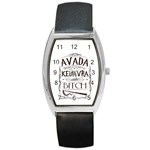 Avada Kedavra Bitch Harry  Potter Barrel Style Metal Watch