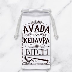 Avada Kedavra Bitch Harry  Potter Jewelry Bag from ArtsNow.com Back