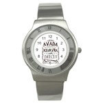 Avada Kedavra Bitch Harry  Potter Stainless Steel Watch