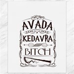 Avada Kedavra Bitch Harry  Potter Canvas 16  x 20 