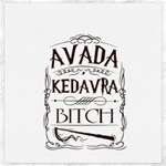Avada Kedavra Bitch Harry  Potter Canvas 20  x 20 