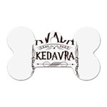 Avada Kedavra Bitch Harry  Potter Dog Tag Bone (One Side)