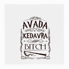 Avada Kedavra Bitch Harry  Potter Medium Glasses Cloth (2 Sides) from ArtsNow.com Back
