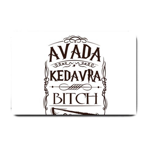 Avada Kedavra Bitch Harry  Potter Small Doormat from ArtsNow.com 24 x16  Door Mat