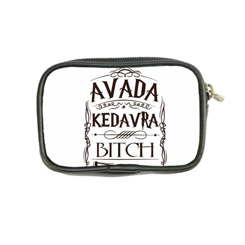 Avada Kedavra Bitch Harry  Potter Coin Purse from ArtsNow.com Back