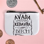 Avada Kedavra Bitch Harry  Potter Mini Coin Purse