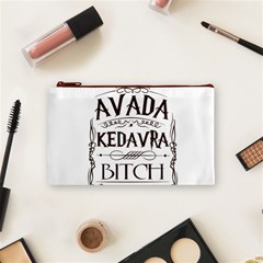 Avada Kedavra Bitch Harry  Potter Cosmetic Bag (Small) from ArtsNow.com Front
