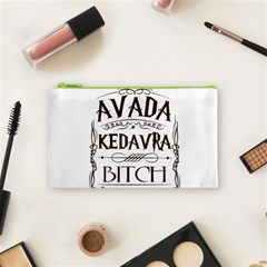 Avada Kedavra Bitch Harry  Potter Cosmetic Bag (Small) from ArtsNow.com Front