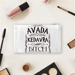 Avada Kedavra Bitch Harry  Potter Cosmetic Bag (Small) from ArtsNow.com Back