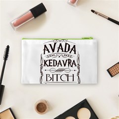 Avada Kedavra Bitch Harry  Potter Cosmetic Bag (Small) from ArtsNow.com Back