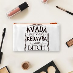 Avada Kedavra Bitch Harry  Potter Cosmetic Bag (Small) from ArtsNow.com Back