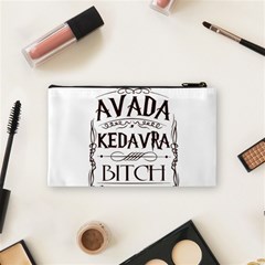 Avada Kedavra Bitch Harry  Potter Cosmetic Bag (Small) from ArtsNow.com Back