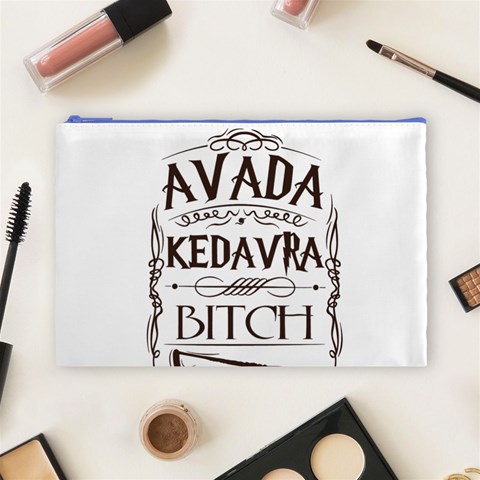 Avada Kedavra Bitch Harry  Potter Cosmetic Bag (Large) from ArtsNow.com Front
