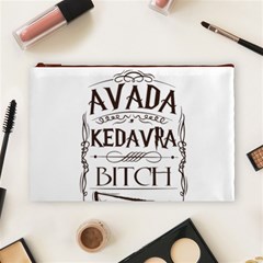 Avada Kedavra Bitch Harry  Potter Cosmetic Bag (Large) from ArtsNow.com Front