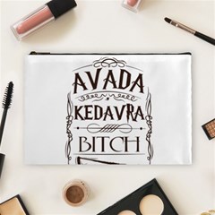 Avada Kedavra Bitch Harry  Potter Cosmetic Bag (Large) from ArtsNow.com Front