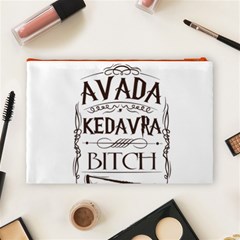 Avada Kedavra Bitch Harry  Potter Cosmetic Bag (Large) from ArtsNow.com Back