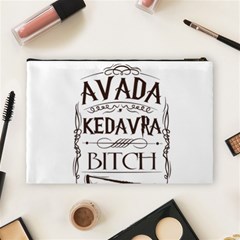 Avada Kedavra Bitch Harry  Potter Cosmetic Bag (Large) from ArtsNow.com Back