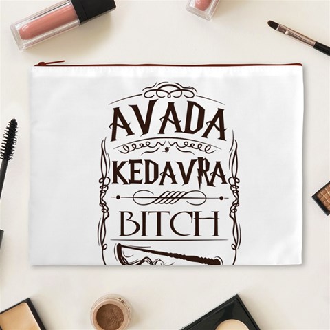 Avada Kedavra Bitch Harry  Potter Cosmetic Bag (XL) from ArtsNow.com Front