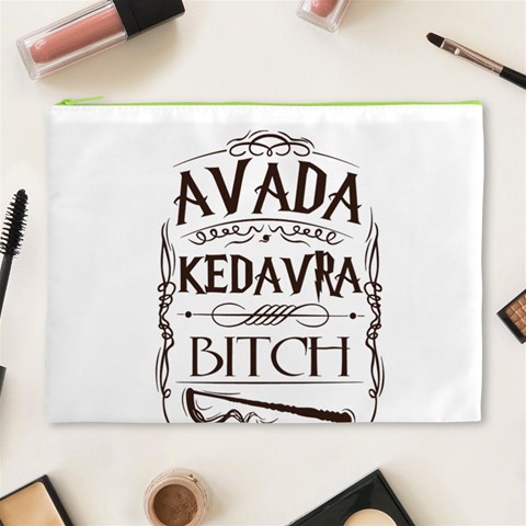 Avada Kedavra Bitch Harry  Potter Cosmetic Bag (XL) from ArtsNow.com Front