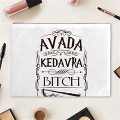 Avada Kedavra Bitch Harry  Potter Cosmetic Bag (XL) from ArtsNow.com Front