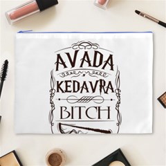 Avada Kedavra Bitch Harry  Potter Cosmetic Bag (XL) from ArtsNow.com Front