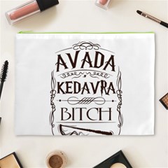 Avada Kedavra Bitch Harry  Potter Cosmetic Bag (XL) from ArtsNow.com Front