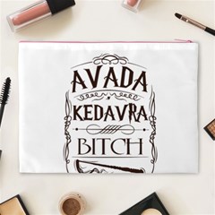 Avada Kedavra Bitch Harry  Potter Cosmetic Bag (XL) from ArtsNow.com Back